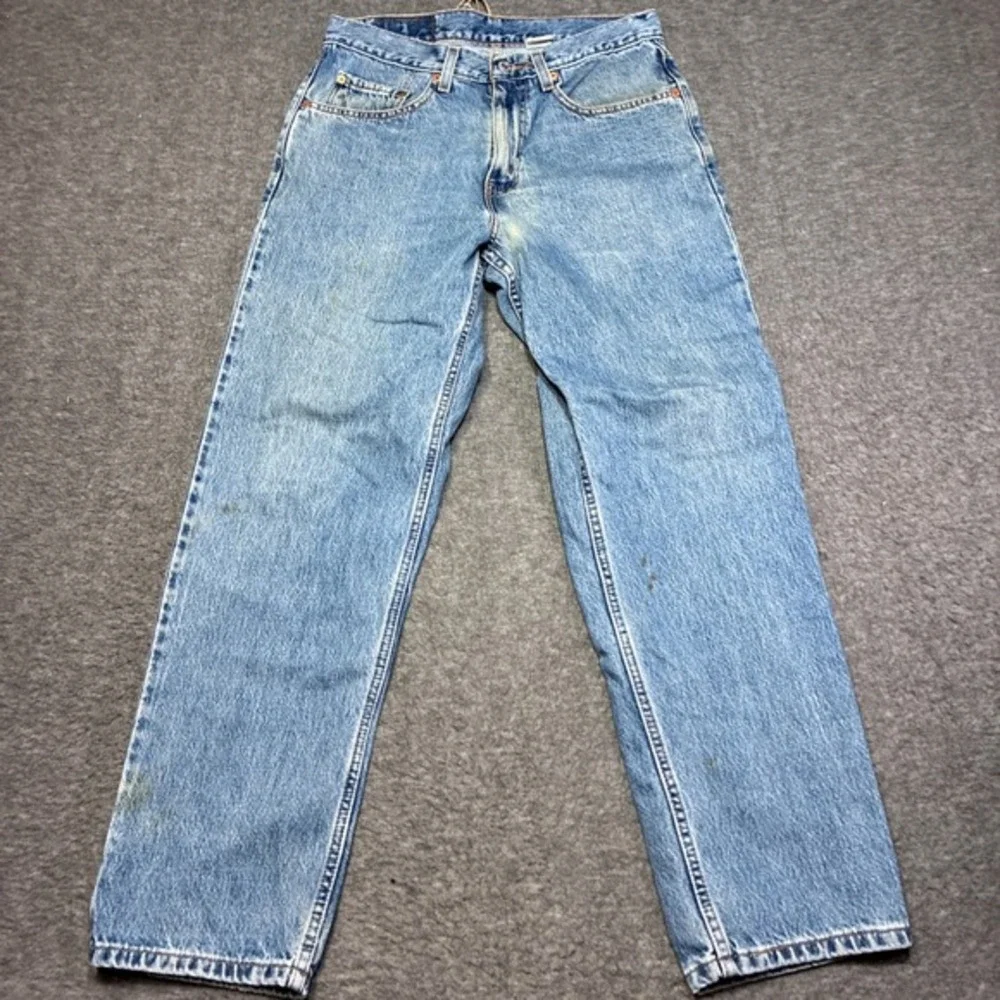 Vintage Levi's 550 Relaxed Fit Jeans Mens 32x30 Blue Denim Distressed‎ Red Tab